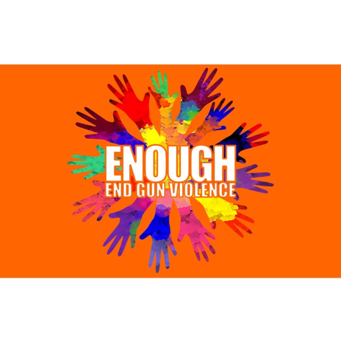 Enough End Gun Violence No Gun Awareness Day Bumper Sticker