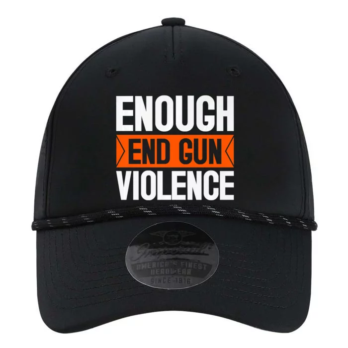 Enough End Gun Violence Wear Orange Anti Violence Performance The Dyno Cap