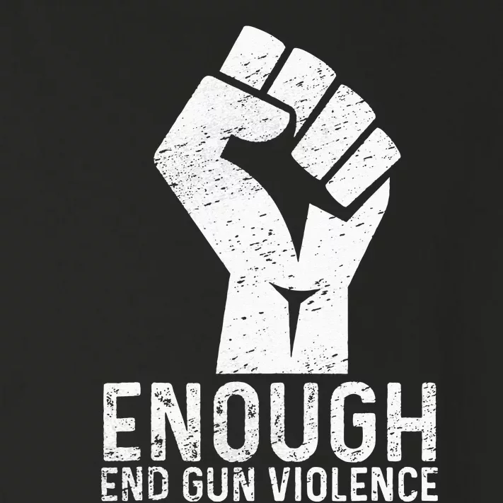 Enough End Gun Violence No Gun Awareness Day Wear Orange Toddler Long Sleeve Shirt