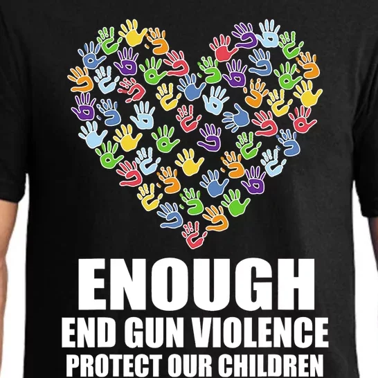 Enough End Gun Violence Protect Our Children In June We Wear Orange Pajama Set