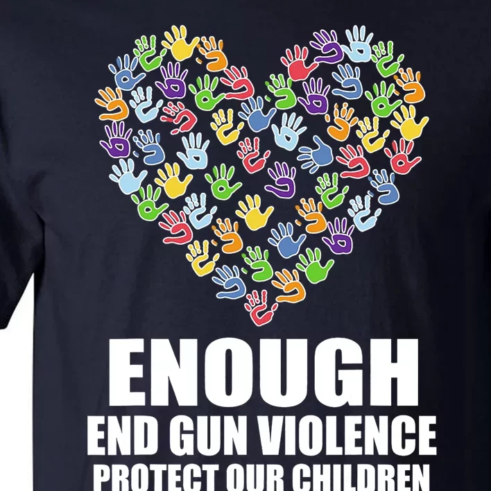 Enough End Gun Violence Protect Our Children In June We Wear Orange Tall T-Shirt