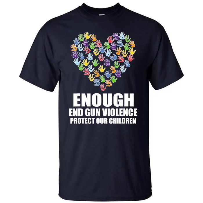 Enough End Gun Violence Protect Our Children In June We Wear Orange Tall T-Shirt