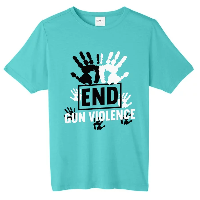 Enough End Gun Violence Awareness Day In June Wear Orange ChromaSoft Performance T-Shirt