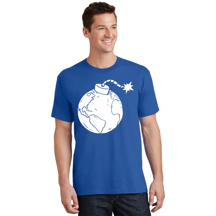 Environtalist Earth Gift Global Warming Climate Change Gift T-Shirt