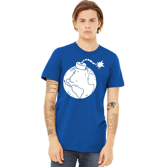 Environtalist Earth Gift Global Warming Climate Change Gift Premium T-Shirt