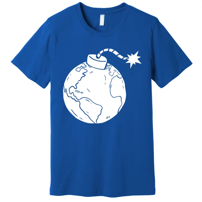 Environtalist Earth Gift Global Warming Climate Change Gift Premium T-Shirt