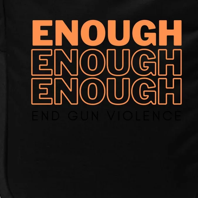 Enough End Gun Violence Impact Tech Backpack