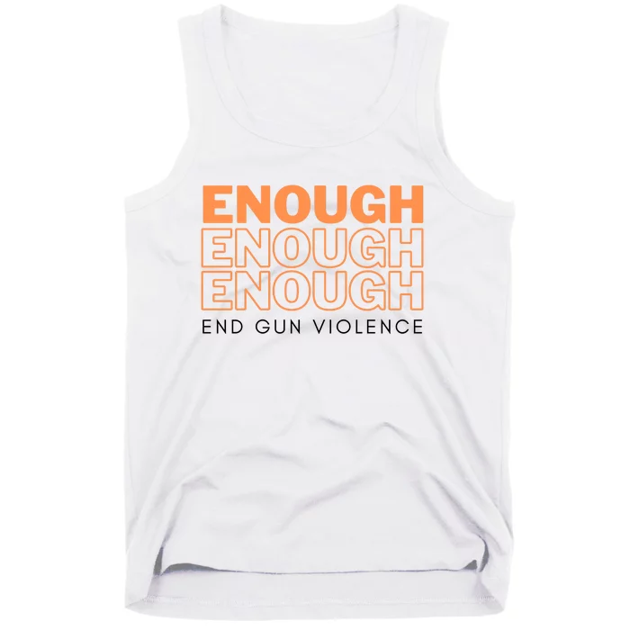 Enough End Gun Violence Tank Top