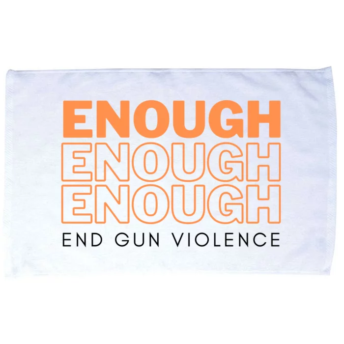 Enough End Gun Violence Microfiber Hand Towel