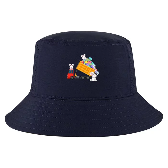 Easter Egg Hunt Bunny Construction Garbage Truck Gift Cool Comfort Performance Bucket Hat