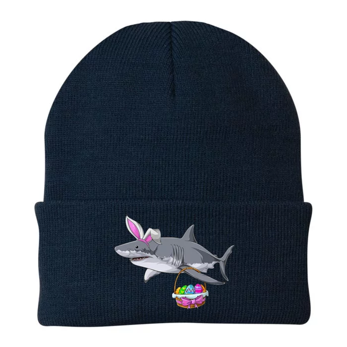 Easter Egg Hunt Shark Knit Cap Winter Beanie