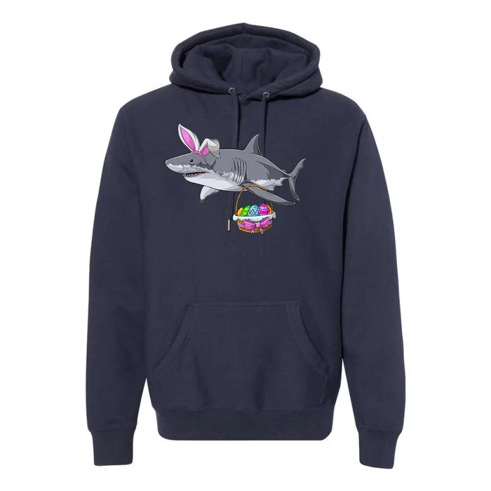 Easter Egg Hunt Shark Premium Hoodie