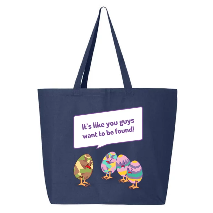 Easter Egg Hunt Funny Camo Eggs Want To Be Found 25L Jumbo Tote