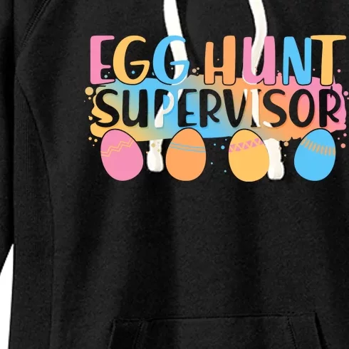 Easter Egg Hunt Supervisor Women's Fleece Hoodie