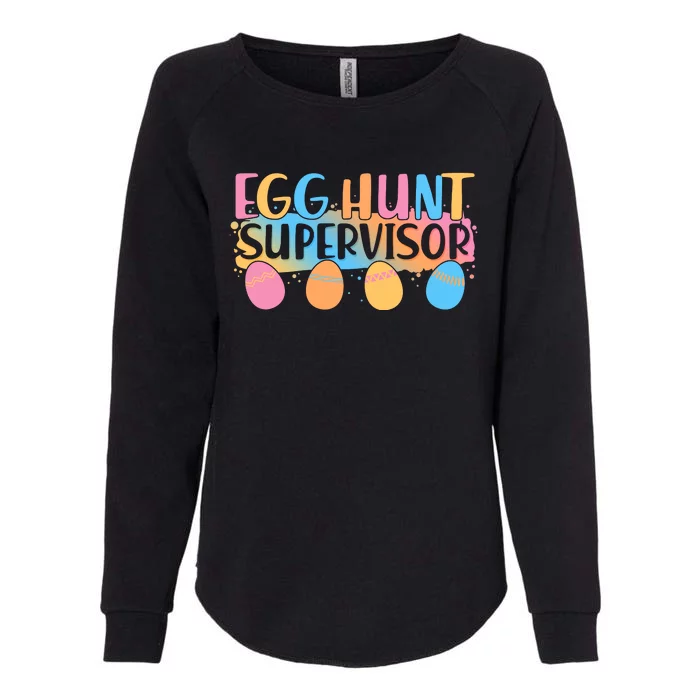 Easter Egg Hunt Supervisor Womens California Wash Sweatshirt