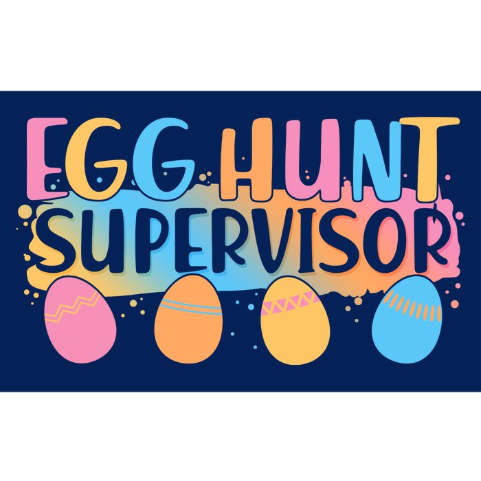 Easter Egg Hunt Supervisor Bumper Sticker