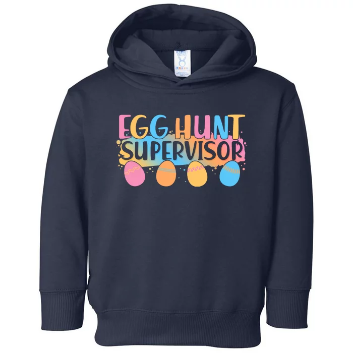 Easter Egg Hunt Supervisor Toddler Hoodie