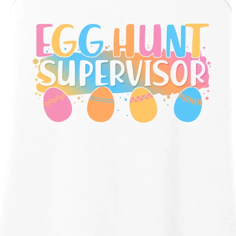 Easter Egg Hunt Supervisor Ladies Essential Tank