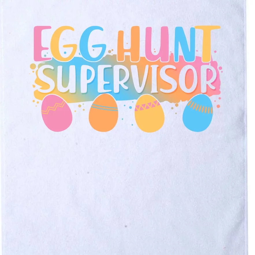 Easter Egg Hunt Supervisor Platinum Collection Golf Towel