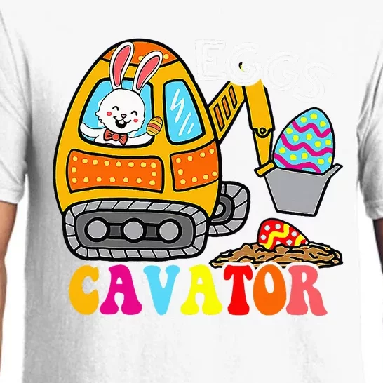 Easter Egg Hunting For Funny EggsCavator Pajama Set