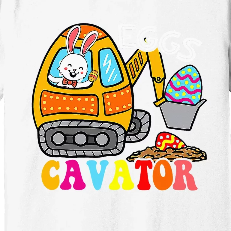 Easter Egg Hunting For Funny EggsCavator Premium T-Shirt