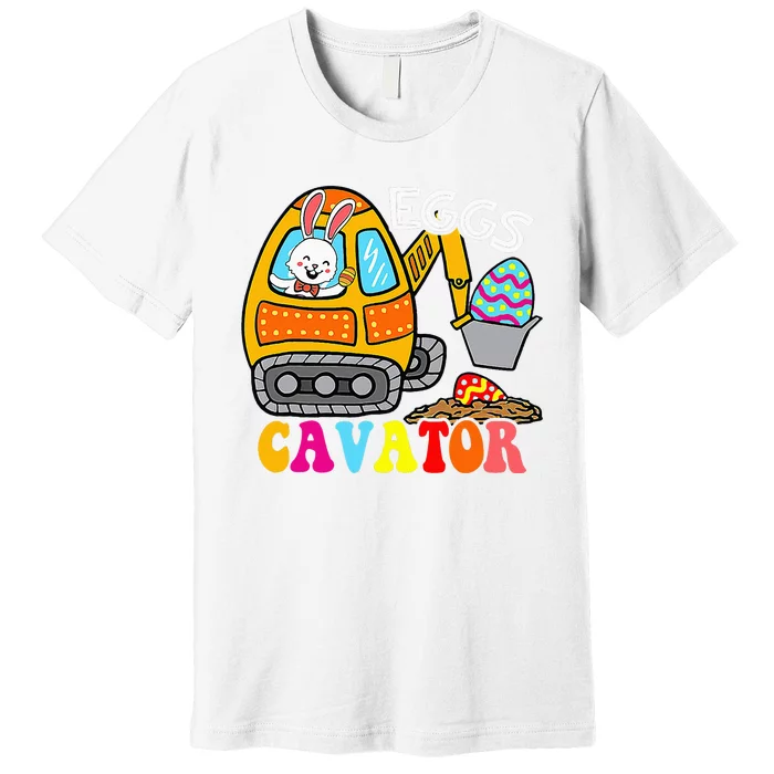 Easter Egg Hunting For Funny EggsCavator Premium T-Shirt