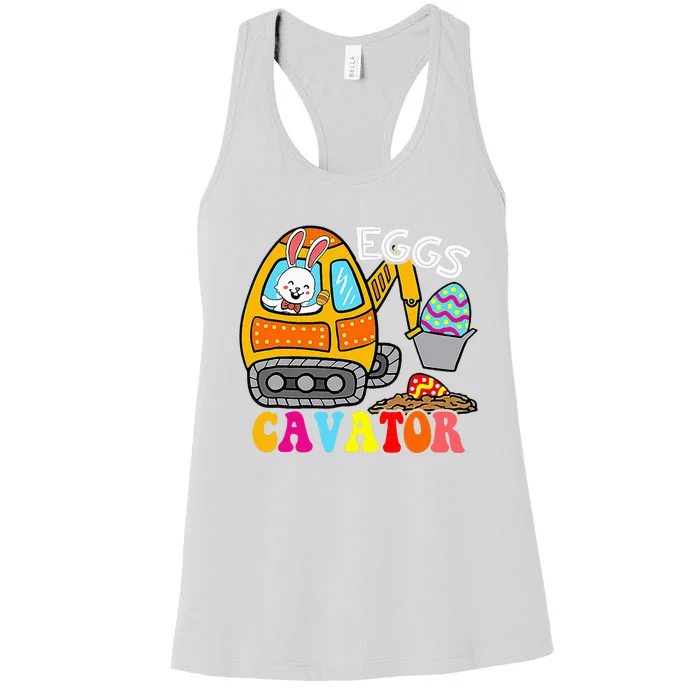 Easter Egg Hunting For Funny EggsCavator Women's Racerback Tank