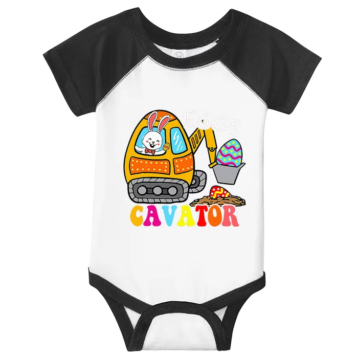 Easter Egg Hunting For Funny EggsCavator Infant Baby Jersey Bodysuit