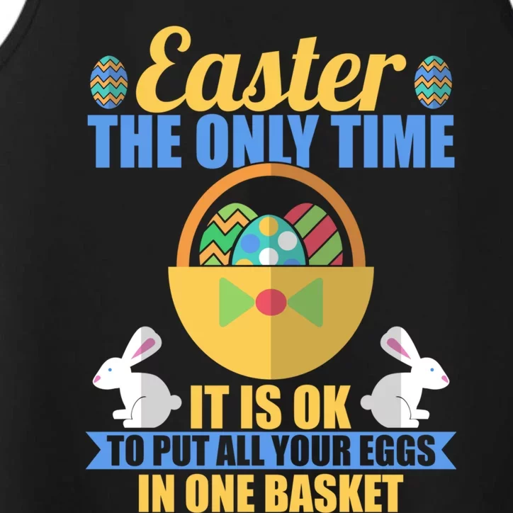 Easter Egg Happy Easter Holy Week Resurrection Sunday Cool Gift Performance Tank