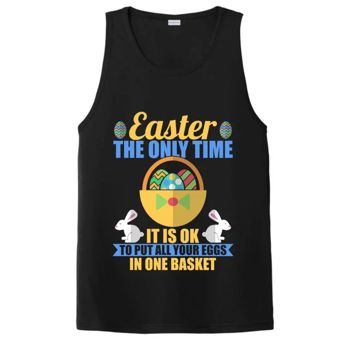 Easter Egg Happy Easter Holy Week Resurrection Sunday Cool Gift Performance Tank