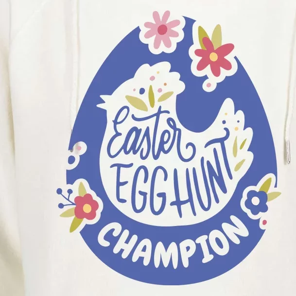 Easter Egg Hunt Champion Womens Funnel Neck Pullover Hood