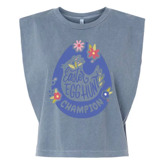 Easter Egg Hunt Champion Garment-Dyed Women's Muscle Tee