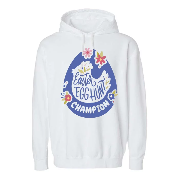 Easter Egg Hunt Champion Garment-Dyed Fleece Hoodie