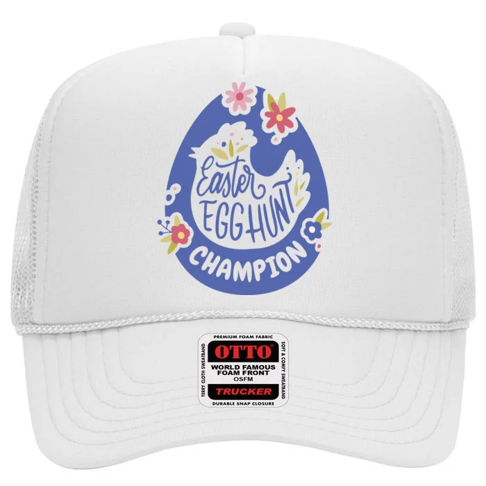 Easter Egg Hunt Champion High Crown Mesh Trucker Hat