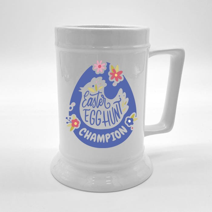 Easter Egg Hunt Champion Front & Back Beer Stein