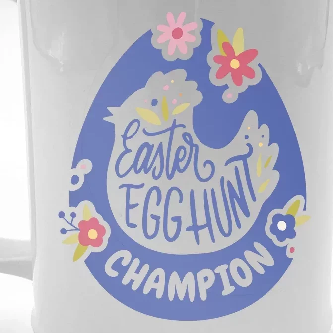 Easter Egg Hunt Champion Front & Back Beer Stein