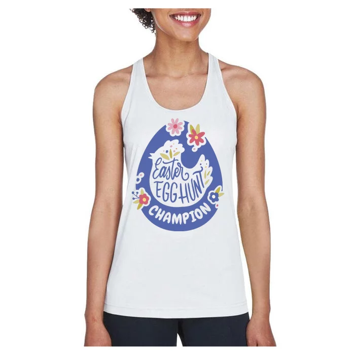 Easter Egg Hunt Champion Women's Racerback Tank