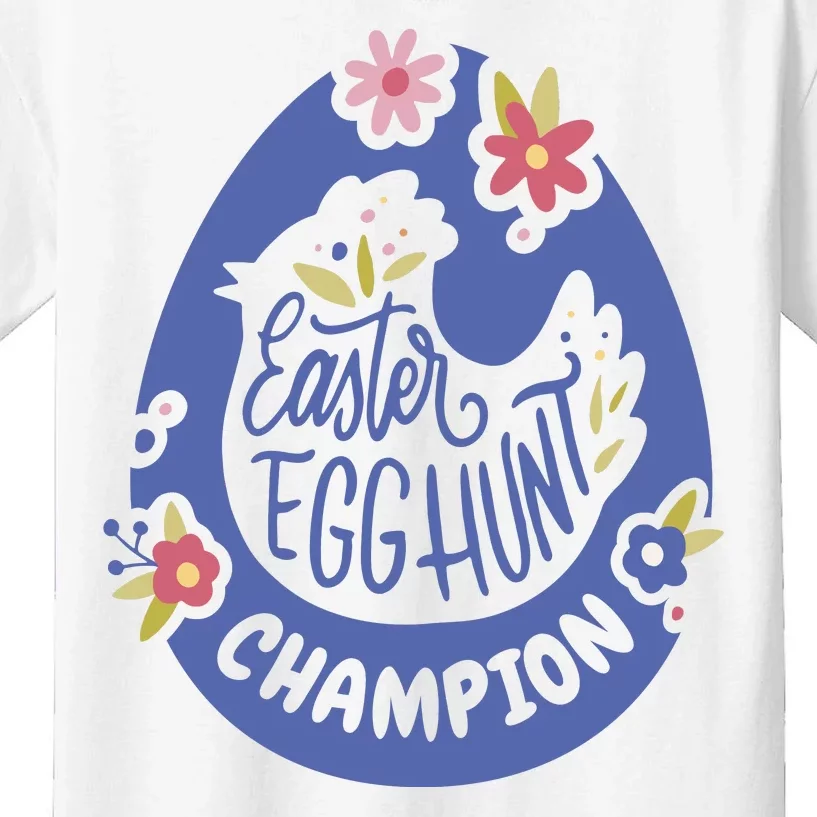 Easter Egg Hunt Champion Kids T-Shirt