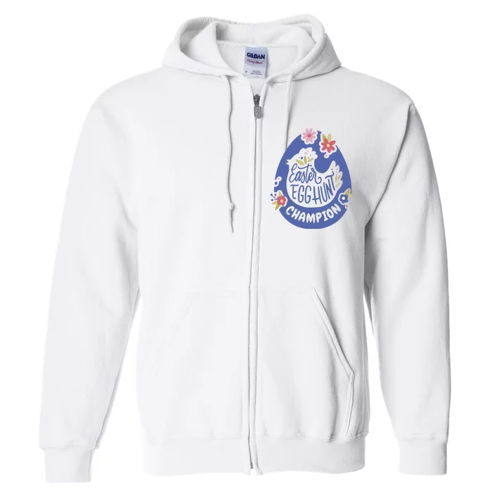 Easter Egg Hunt Champion Full Zip Hoodie