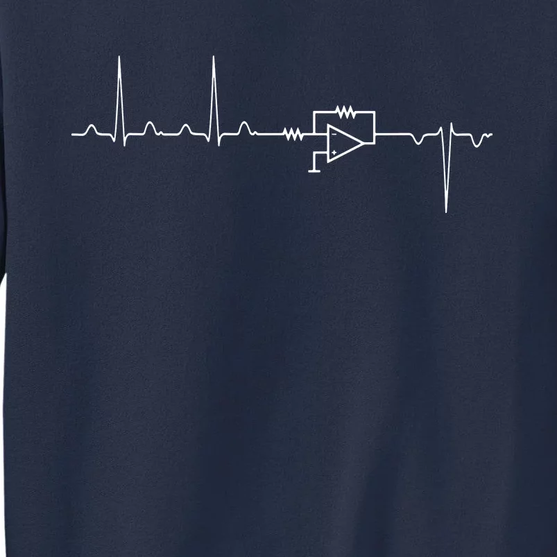 Electrical Engineering Heartbeat Inverter Sweatshirt