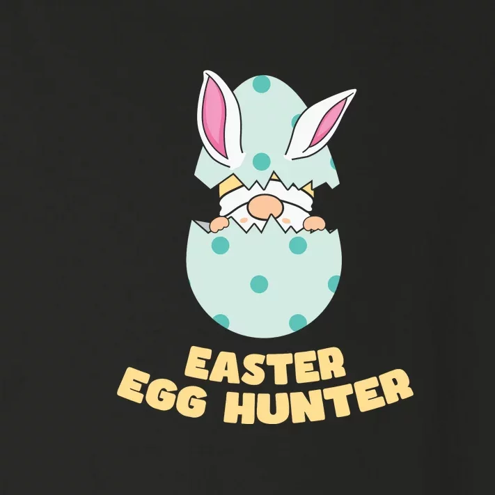 Easter Egg Hunter Gnome Ear Bunny Easter Day Gift Toddler Long Sleeve Shirt