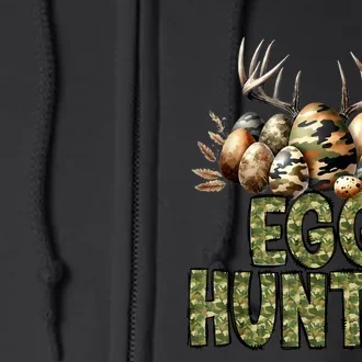 Easter Egg Hunter Camo Funny Eggs Deer Full Zip Hoodie