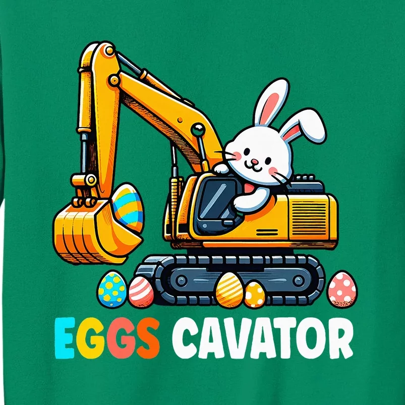 Eggscavator Egg Hunting Bunny Easter Day Sweatshirt