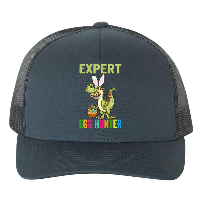 Expert Egg Hunter T Rex Dinosaur Bunny Easter Meaningful Gift Yupoong Adult 5-Panel Trucker Hat