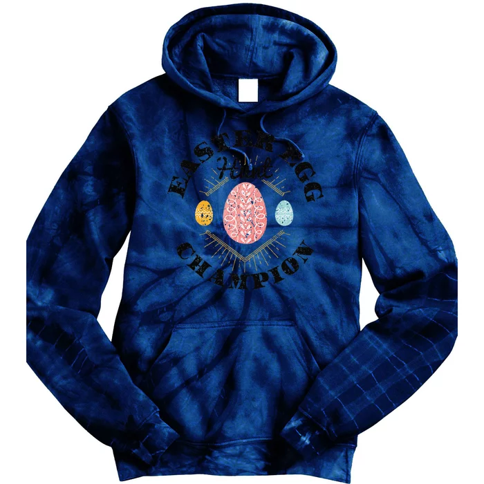 Easter Egg Hunt, Easter Egg Hunt Trophies Tie Dye Hoodie