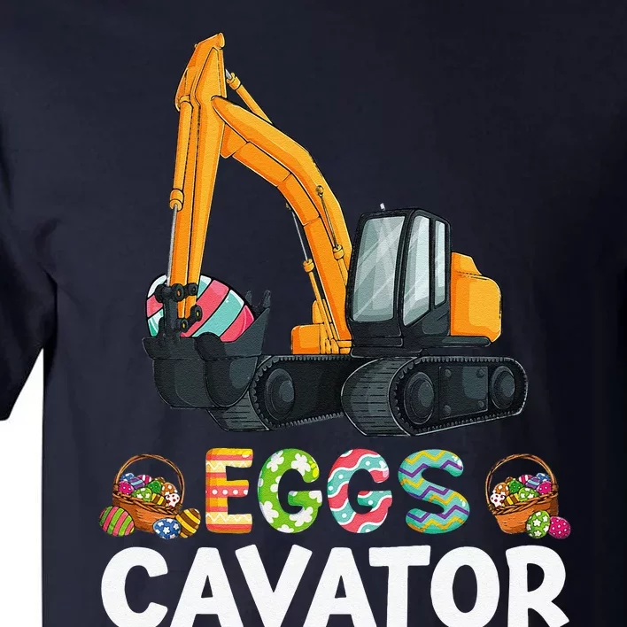 Easter Egg Hunts Constructions Trucks Children Tall T-Shirt