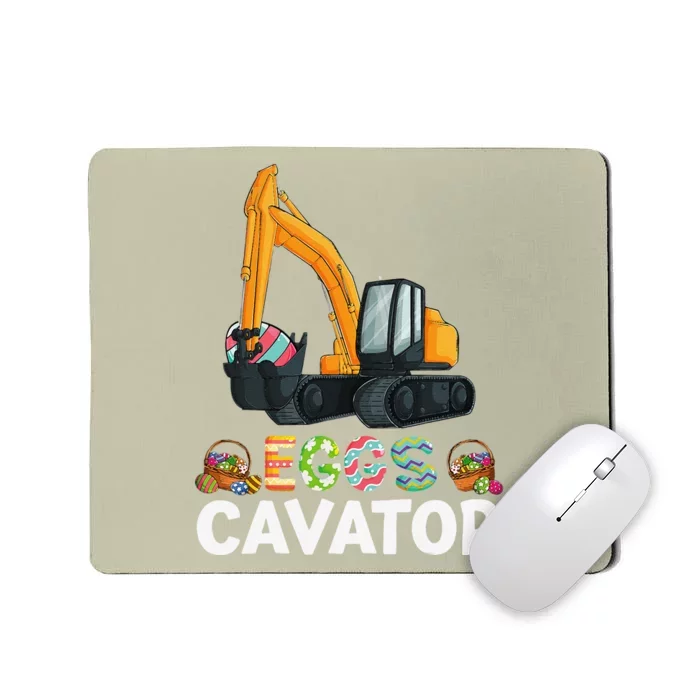 Easter Egg Hunts Constructions Trucks Children Mousepad