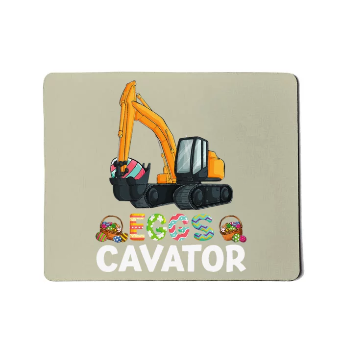 Easter Egg Hunts Constructions Trucks Children Mousepad