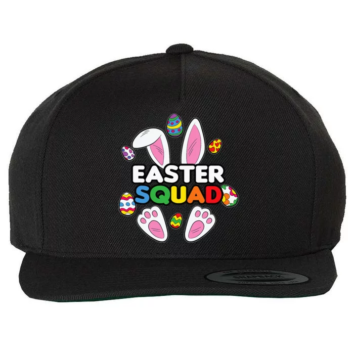 Easter Egg Hunting Squad Cute Bunny lover Wool Snapback Cap