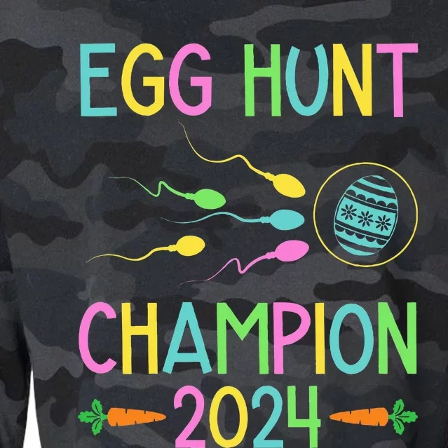 Easter Egg Hunt Champion 2024 Cropped Pullover Crew